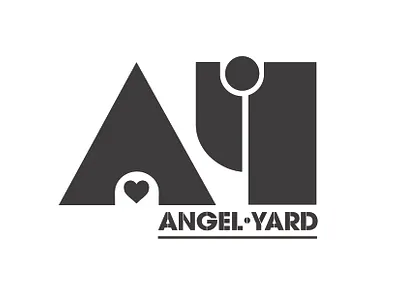 Angel Yard Identity branding environmental graphic graphic design logo typography