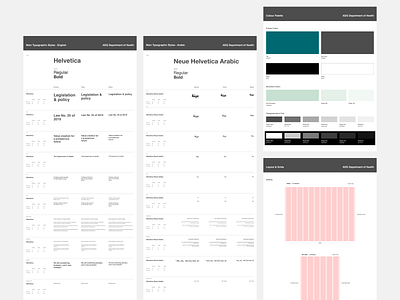 Department of Health - Abu Dhabi | Design System component library design foundation design system product design scalable design ui user interface