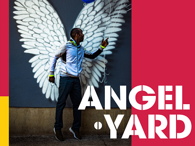 Angel Yard_Social Media brand language branding design environmental graphic graphic design typography
