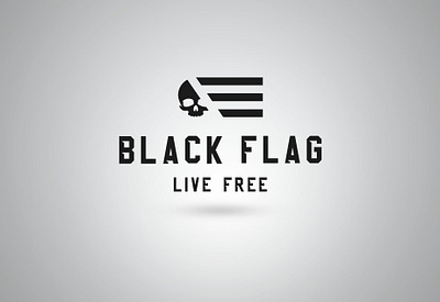 Black Flag branding design graphic design logo typography
