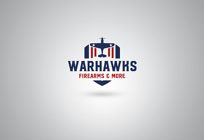 Warhawks (Firearms Store) branding design graphic design logo typography