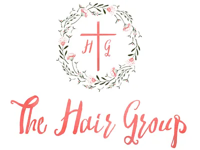 The Hair Group (Hair Salon) branding design graphic design logo typography