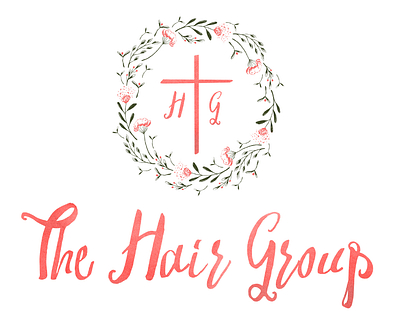 The Hair Group (Hair Salon) branding design graphic design logo typography