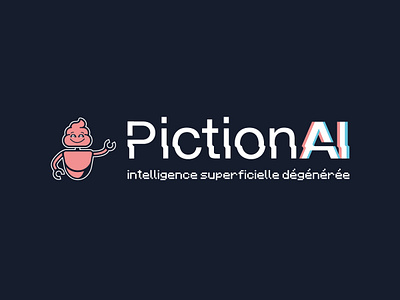 Logo PictionAI logo vector
