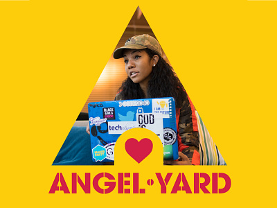 Angel Yard_Social Media branding graphic design social media typography
