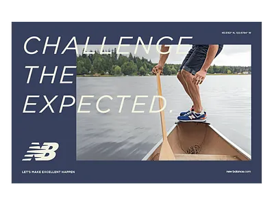 New Balance - Advertising ad advertising art direction branding design graphic design lifestyle nb new balance print sneakers
