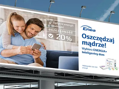 Enea advertisement billboard design