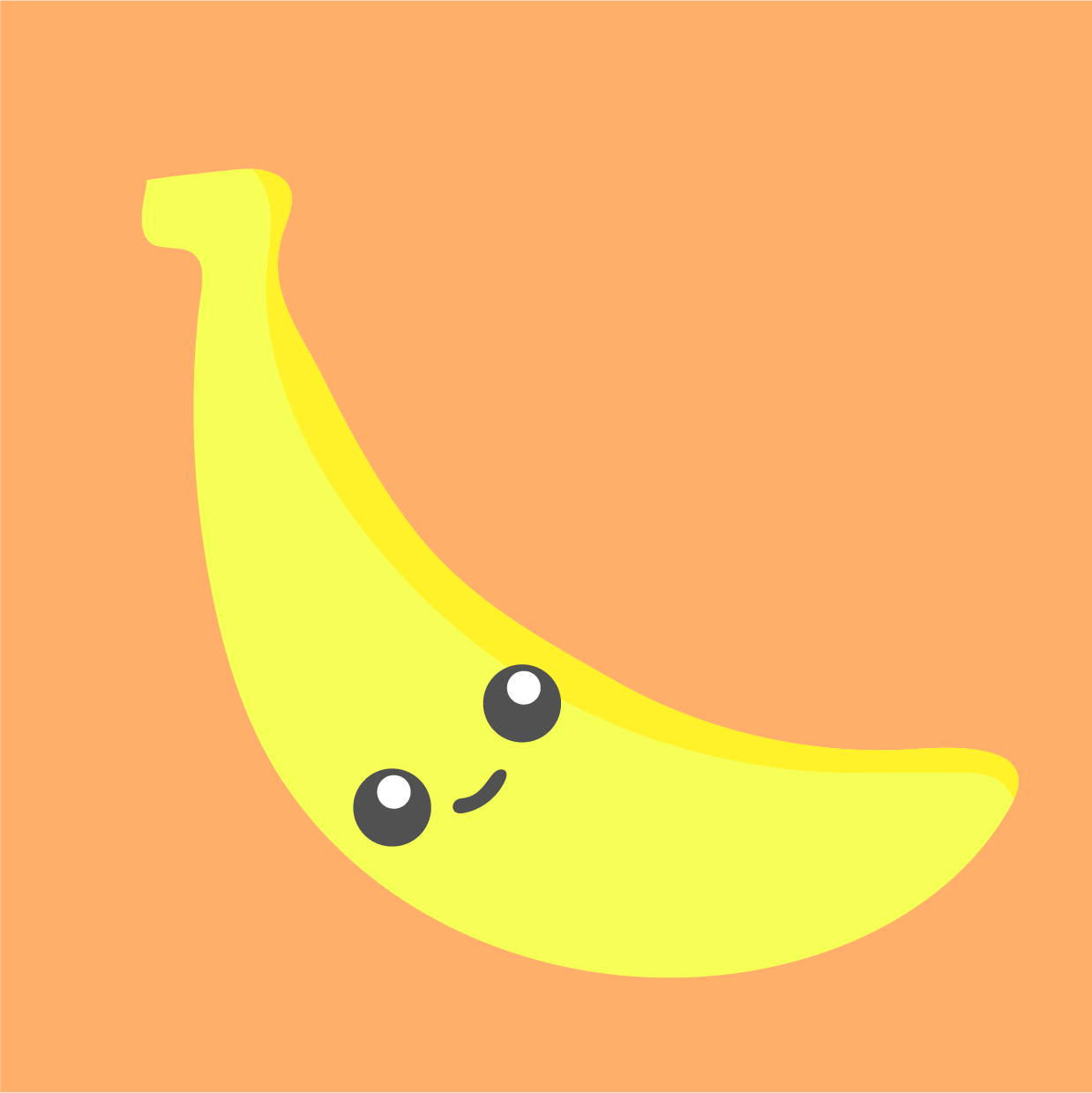 cute banana by mohammad mashuri on Dribbble