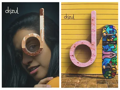 Drizul Desserts Socials brand language branding design graphic design social media design typography