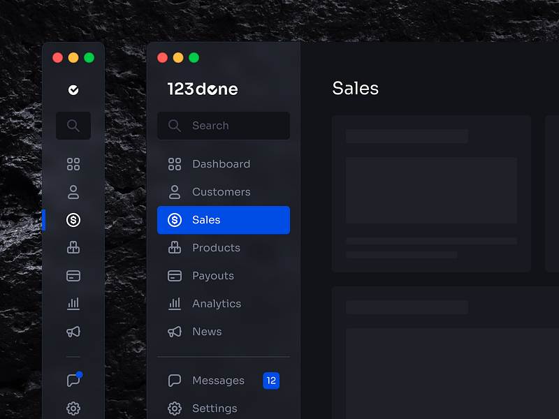 Dark Sidebar designs, themes, templates and downloadable graphic