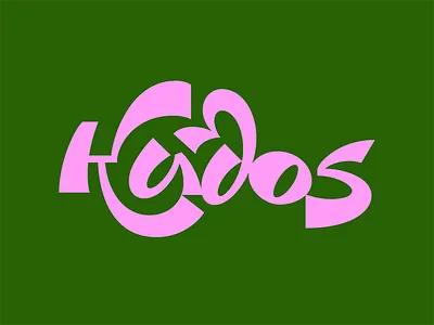 Lettering_Kudos adobe illustrator design digital art font graphic design lettering logo type typeface typography vector vector art