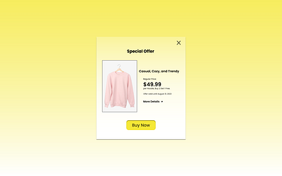 Design: Special Offer dailyui design offer special offer ui uidesign