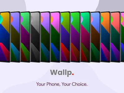 Wallp (1) Wallpaper Series android animation graphic design smartphone ui ux wallpaper