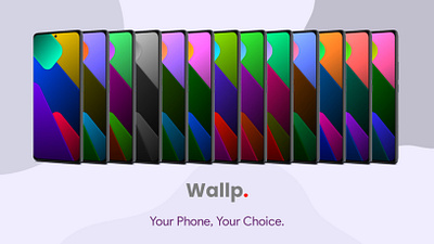 Wallp (1) Wallpaper Series android animation graphic design smartphone ui ux wallpaper