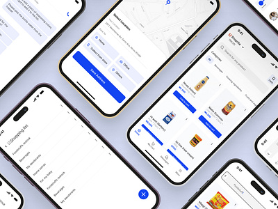 Kart shopping app delivery mobile app product design shopping ui ux