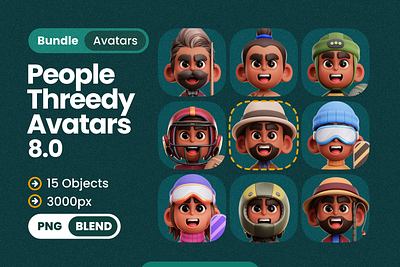 MHK Project Design : Hobbies People Avatars avatar billiard boy character football gym icon illustration metapeople people referee skater snowboarder sport sportive sumo swimmer