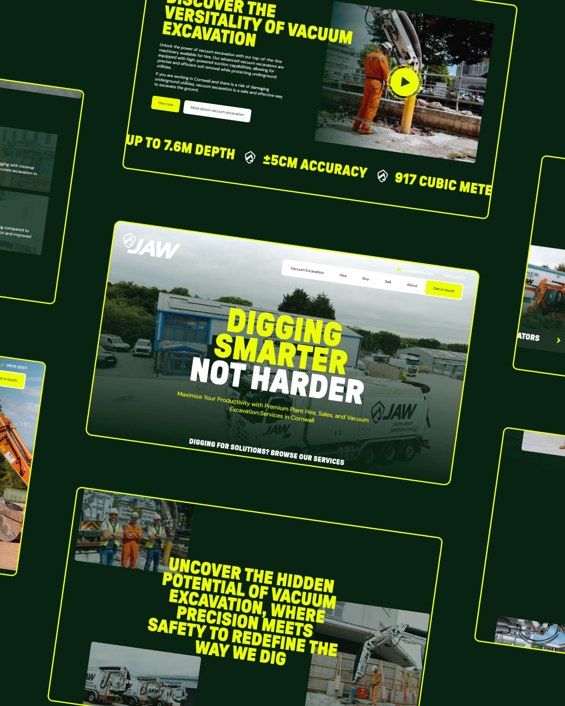 JAW Hire Website lowcode madeinwebflow nocode ui ux webdesign webdev webflow website