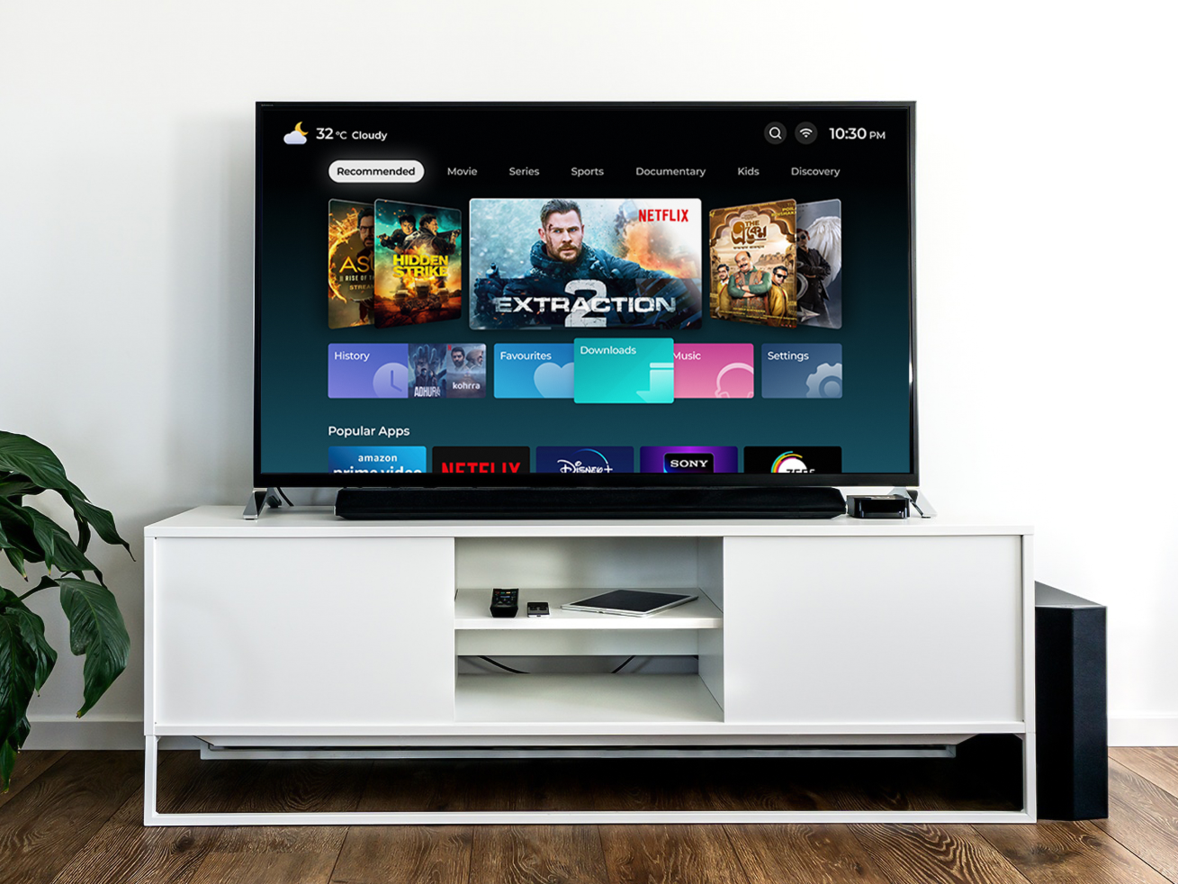 Smart TV User Interface Design by Subhajit Ghosh on Dribbble