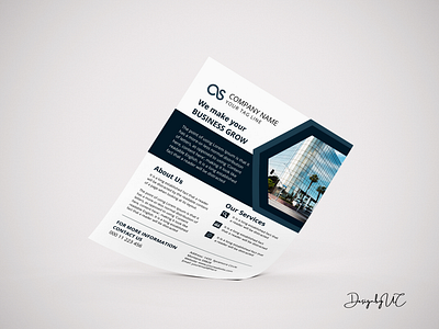 Printable Business Flyer | Corporate Flyer Template business business flyer corporate flyer graphic design