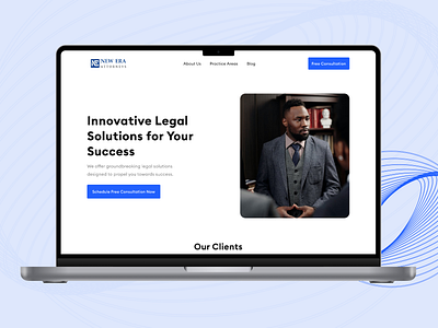 Lawfirm Landing Page design landing page lawfirm uidesign