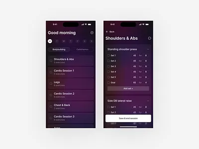Hybe branding clean design gradient illustration interface iphone light logo minimal mobile product product design purple ui user interface ux warm