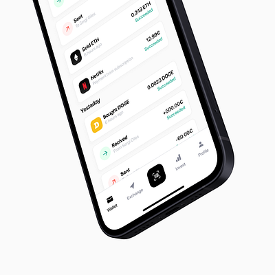 Stable - Crypto Wallet App app branding crypto graphic design logo ui