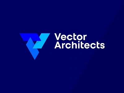 Vector architects, architecture & interior design studio logo 3d feel architect architects architecture builder building city civil engineering construction interior design interiordesign landscape letter mark monogram logo logo design planning real estate urban v vector