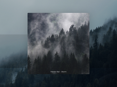 Storm Release album cover graphic design mountains music nature rain release storm wind