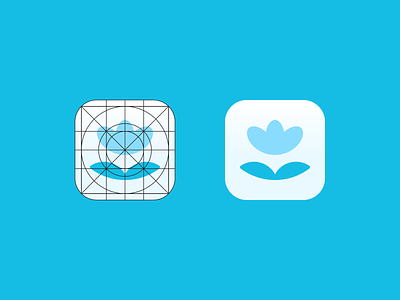 Flower journal app icon book design diary flower icon icons illustration journal logo minimal minimalism minimalist vector