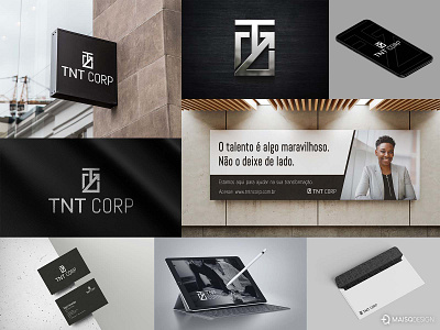 Visual Identity - TNT Corporation branding design graphic design identidade visual logo visual identity