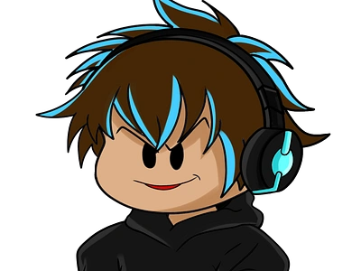 Chibi Character | Twitch animation anime character characters chibi facebook graphic design half body illustration kick logo logos photoshop stream streamers streaming twitch