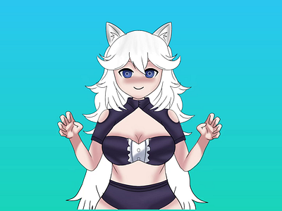 Rig Vtuber Model | Twitch anime blender cat chibi designers graphic design illustration illustrator kick photoshop rig rigging streamer streaming twitch vtuber vtuber model