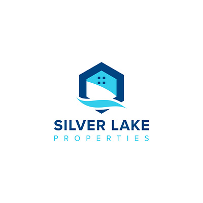 Silver lake properties home logo lake logo luxury home logo properties logo realestate logo silver lake properties