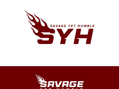 SYH LOGO clothing brand llogo lifestyle logo power logo s logo savage logo sports logo syh logo