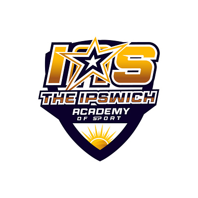 IAS LOGO academy logo club logo ias logo sports logo