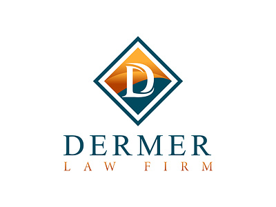 Dermer law firm d letter logo d logo dermer law firm healing logo injury law logo law logo