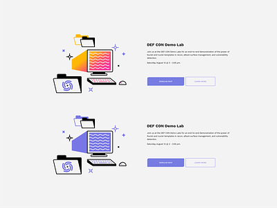 Demo Lab branding computer conferenci design destop files icon set illustration mac monitor organization pc retro synthwave technology vector vibe web