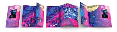 AIGA TRI-FOLD BROCHURE DESIGN adobe illustrator adobe indesign brochure design graphic design print design