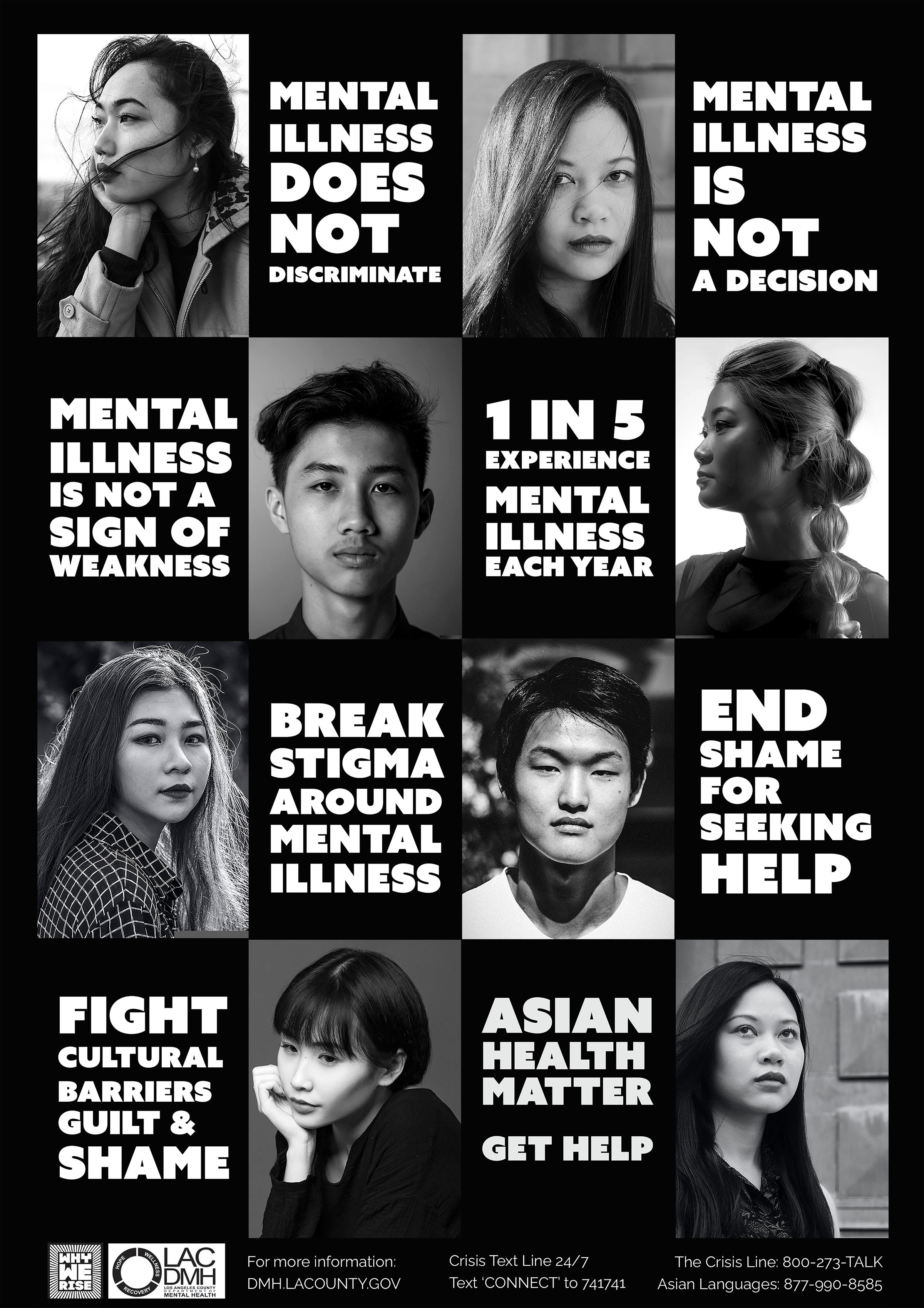 ASIAN MENTAL HEALTH POSTER by Jennifer Jeon on Dribbble