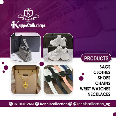 Kennis Collection Flyer branding graphic design logo