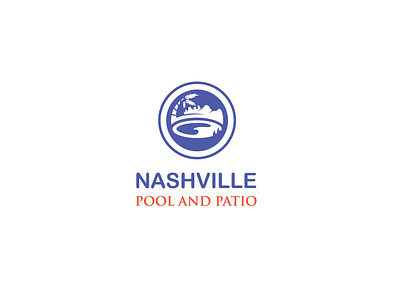 Pool logo emblem branding design graphic design illustration illustrator logo pool logo typography vector