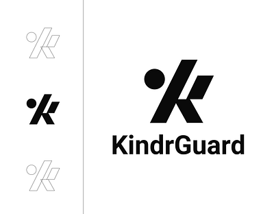Logo Design brand branding child graphic design k letter k logo logo design