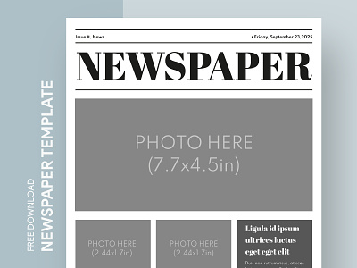 Free Newspaper Google Docs Templates By