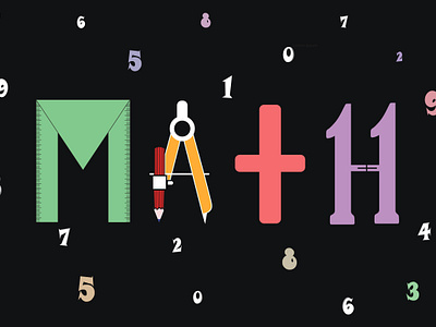 Numerical Notions branding design graphic design illustration illustrator logo math type typography vector