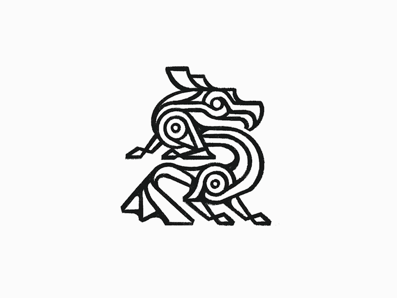 Mythical Asian Dragon creature logomark design by @anhdodes 3d anhdodes anhdodes logo animation asian dragon asian logo branding design dragon icon dragon logo graphic design illustration logo logo design logo designer logodesign minimalist logo minimalist logo design motion graphics ui