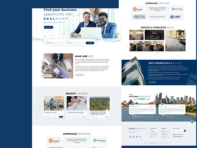Modern Clean Website Business Brokerage (wix) branding design ecommers elementor graphic design illustration landingpage logo ui use website wix wordpress