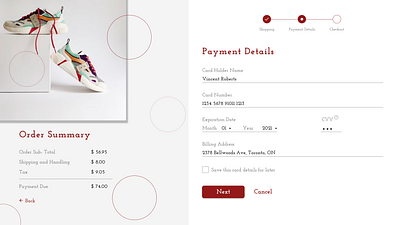 Credit card checkout page branding dailyui design ecommerce graphic design payment ui ux webdesign