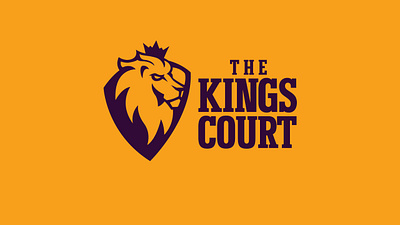 The Kings Court branding design graphic design illustration logo typography vector