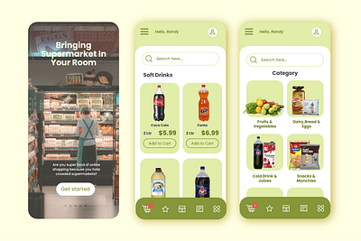 Grocery Market - Mobile App Ui By Studio 994 On Dribbble