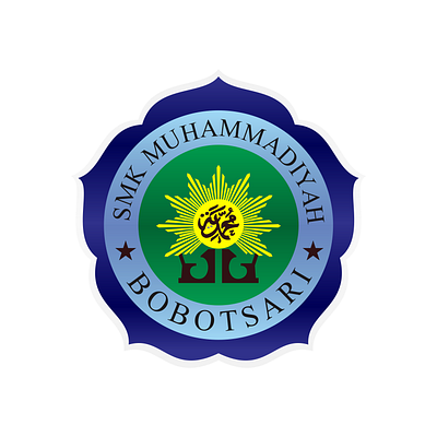 SMK MUHAMMADIYAH BOBOTSARI - LOGO brand branding design graphic design idea logo logos muhammadiyah rebranding school sma smk smkmubbs smkmuhammadiyahbobotsari smkmuhbbs
